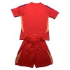 Camiseta de fútbol Italia Portero Niño Euro 2024 Roja